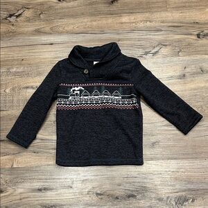 Jumping Beans Dark Gray Train Sweater/Sweatshirt